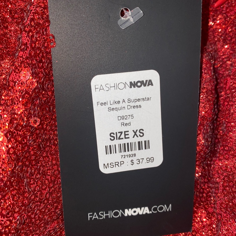 Fashion Nova Feel Like A Superstar Sequin Dress - Picture 5 of 5